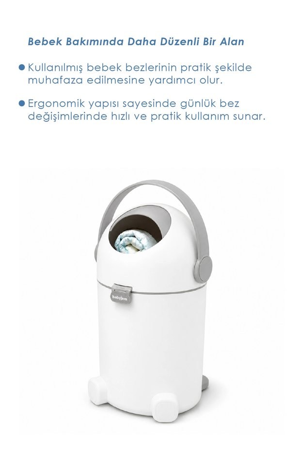 Babyjem 947 Kokusuz Bebek Bezi Çöp Kovası