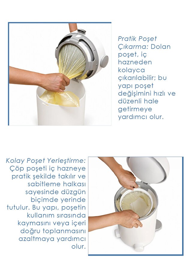 Babyjem 947 Kokusuz Bebek Bezi Çöp Kovası