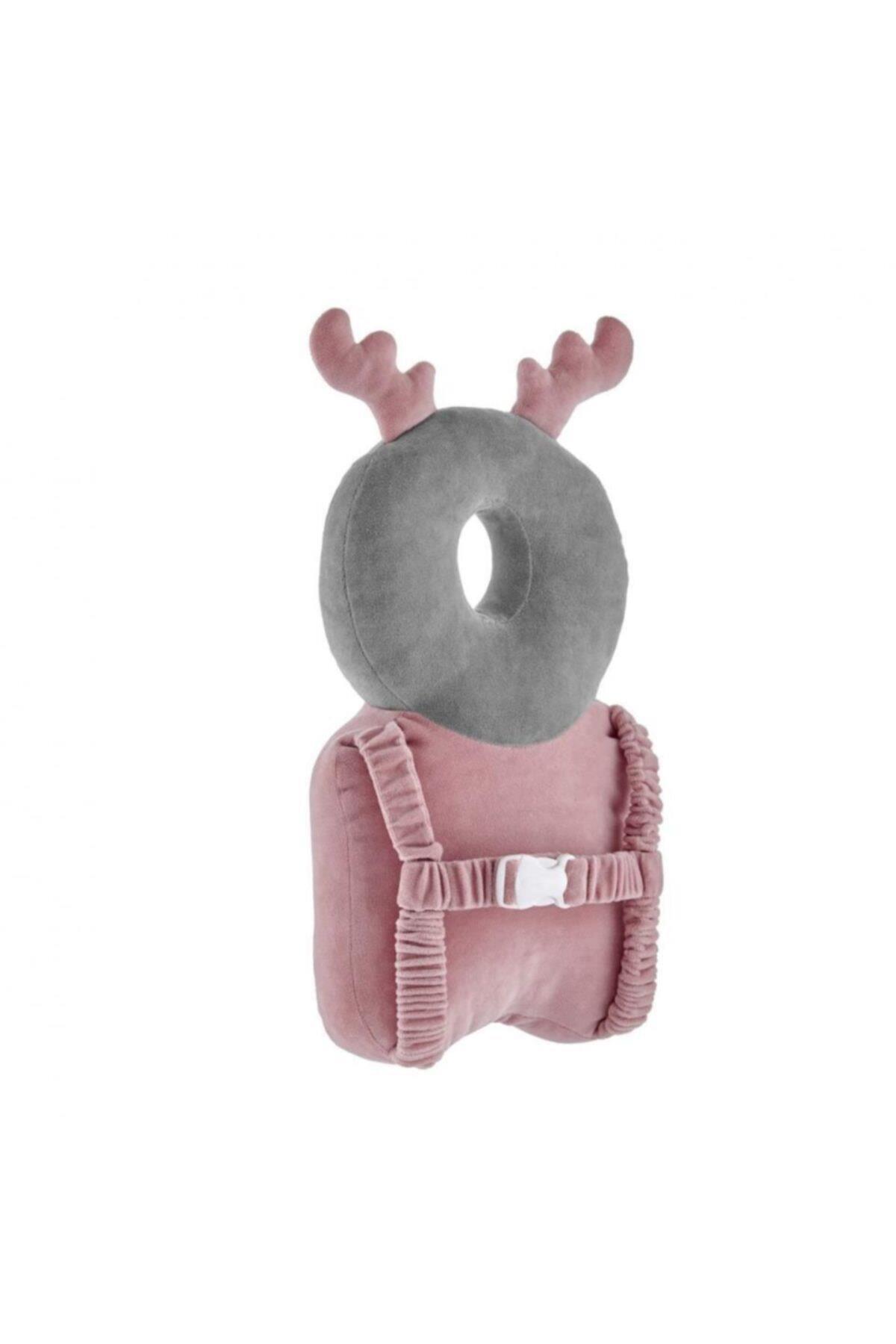Babyjem Bebek Melek Kanadı Koruma Yastığı Pembe Kadife  527