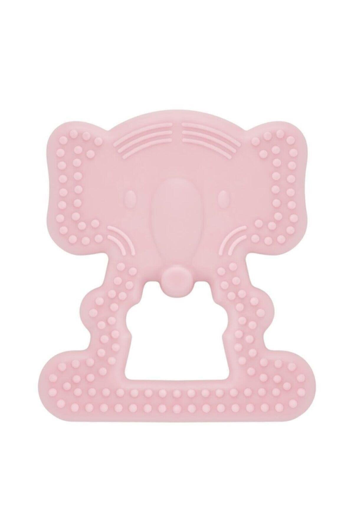 Babyjem Diş Kaşıyıcı Fil Pembe 628