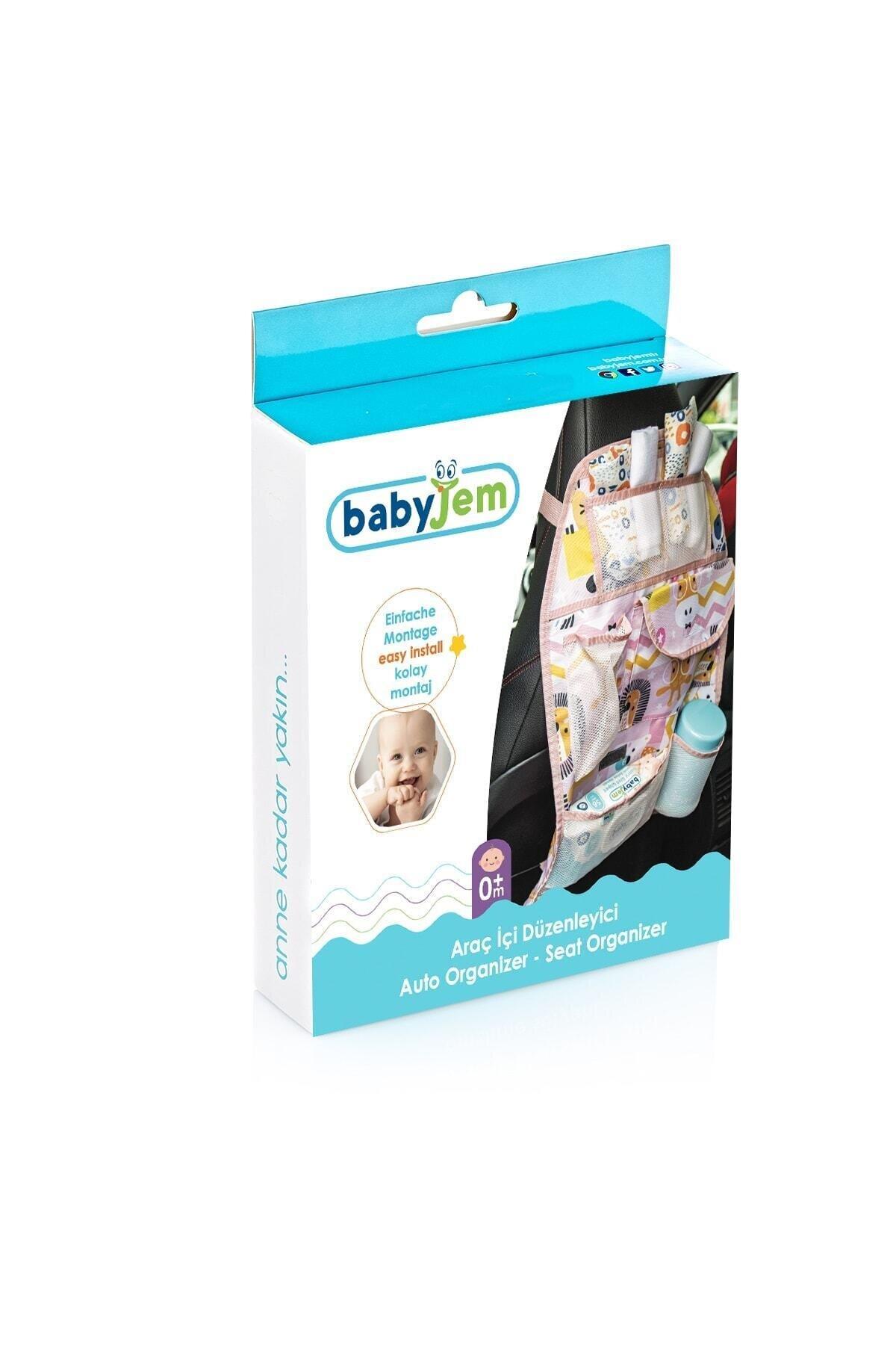 Babyjem Mavi Desenli Araç İçi Düzenleyici