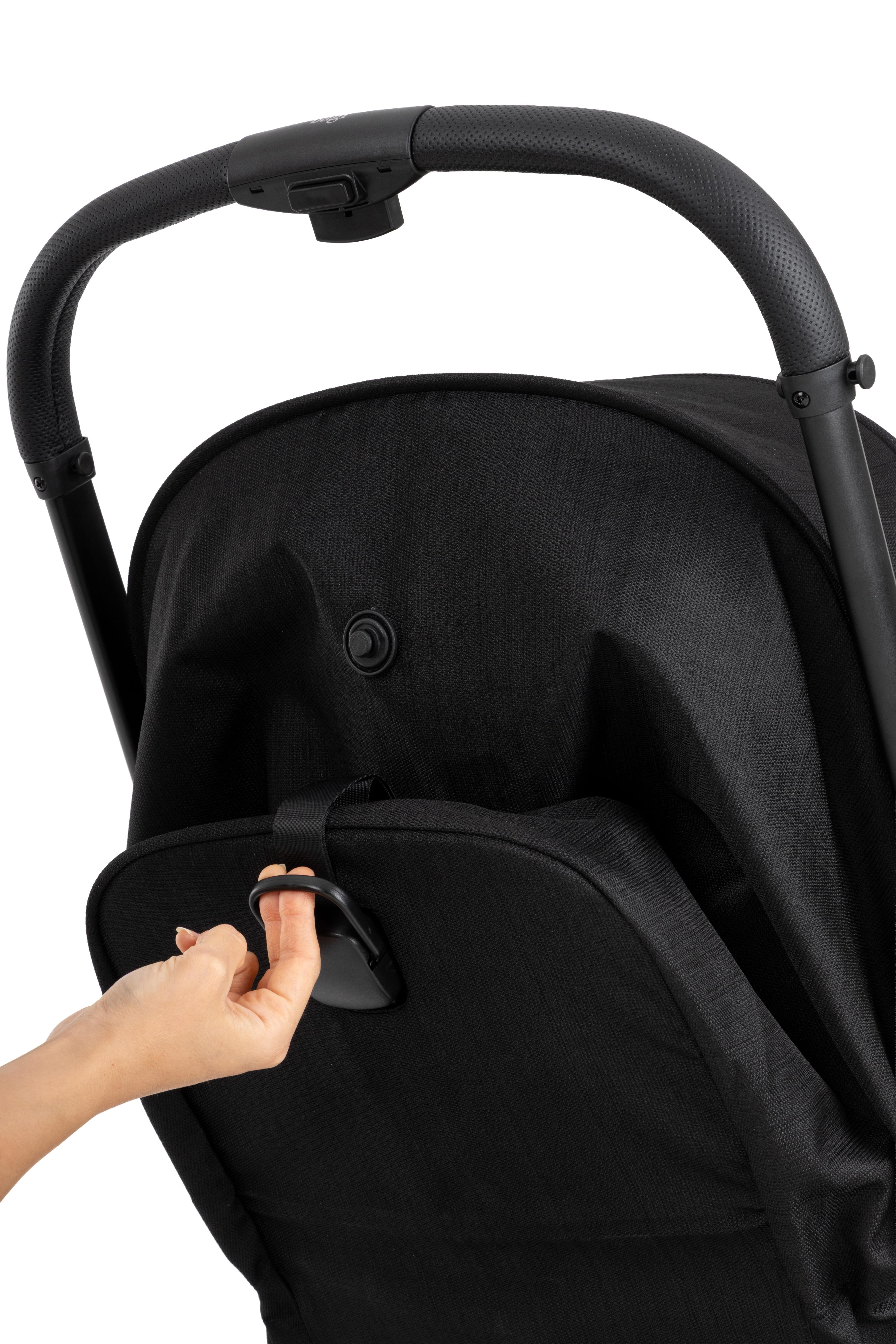 Bagi Atom Kabin Boy Travel Sistem Bebek Arabası Black Gold
