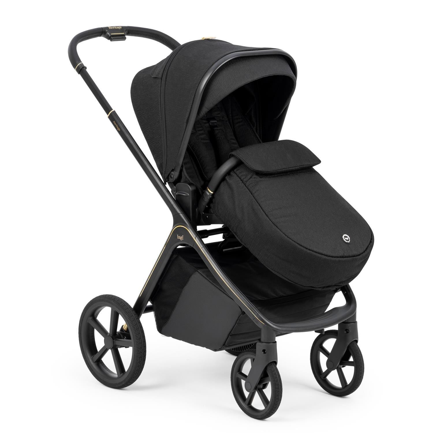 Bagi Heritage  Travel Sistem Bebek Arabası Black