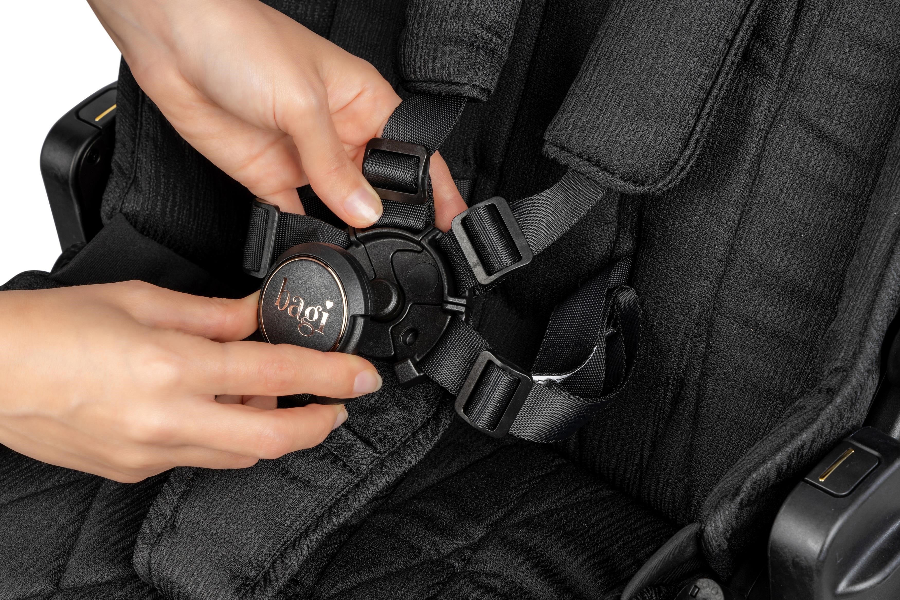 Bagi Heritage  Travel Sistem Bebek Arabası Black