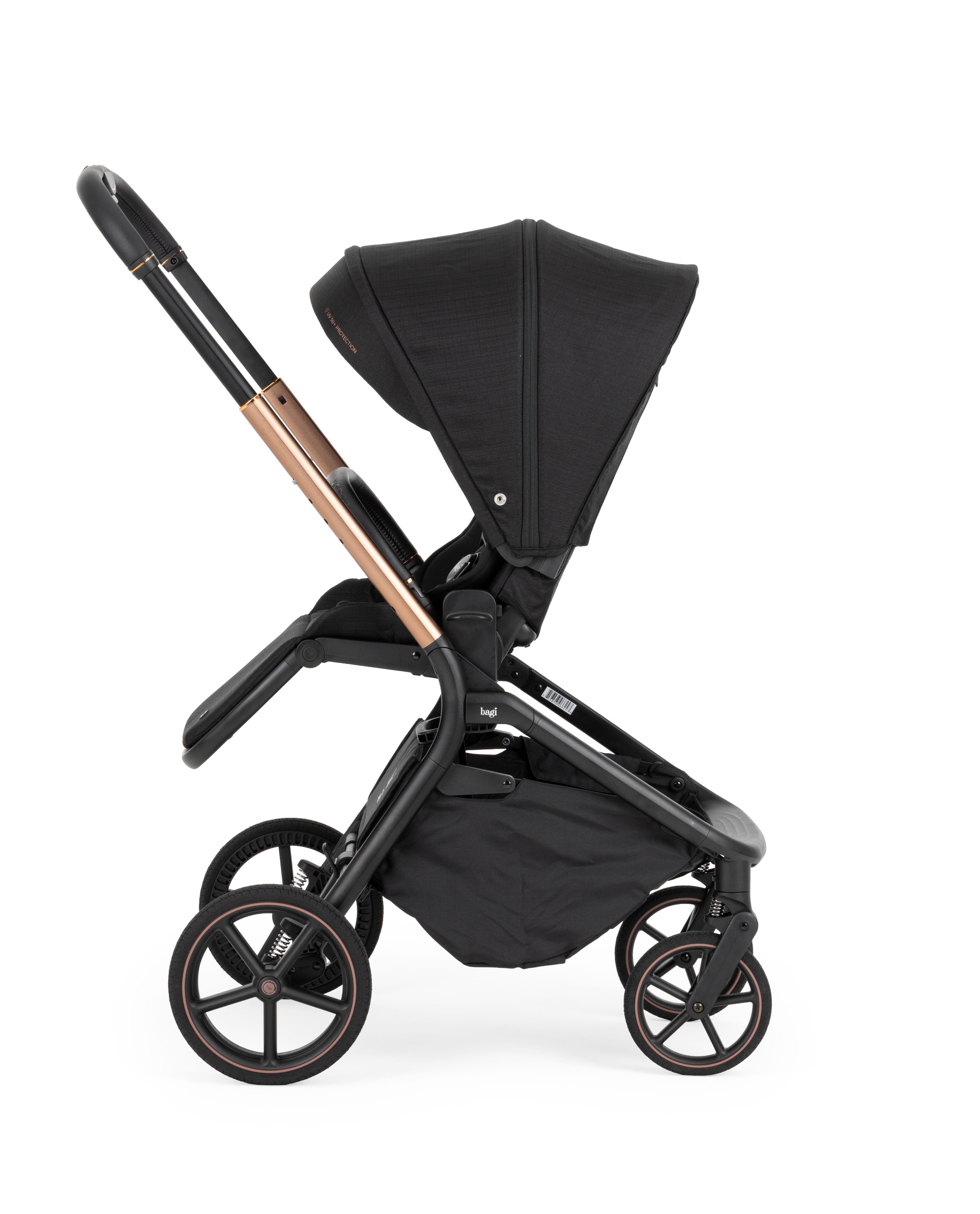 Bagi Xenon Travel Sistem Bebek Arabası Black Gold