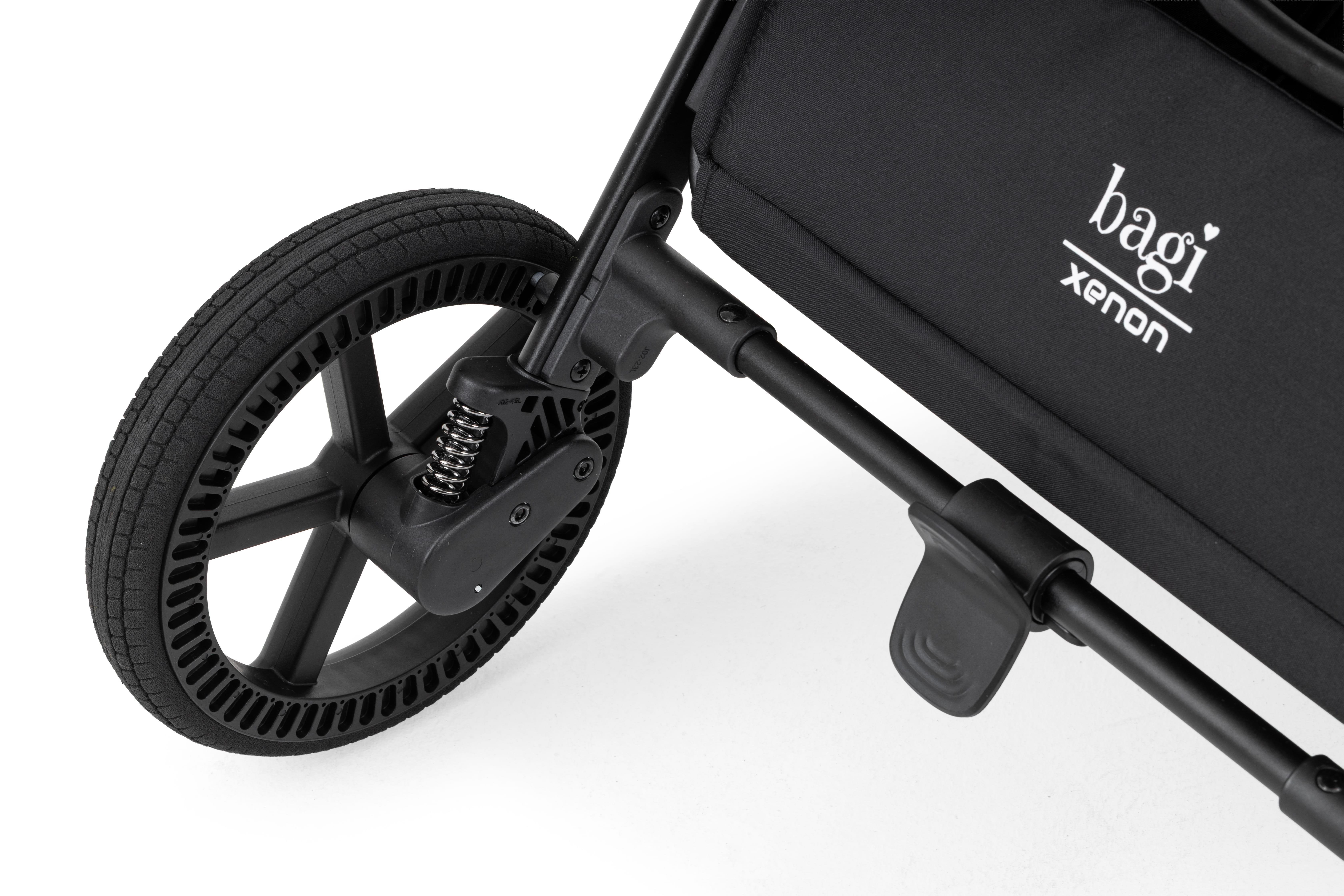 Bagi Xenon Travel Sistem Bebek Arabası Black Gold