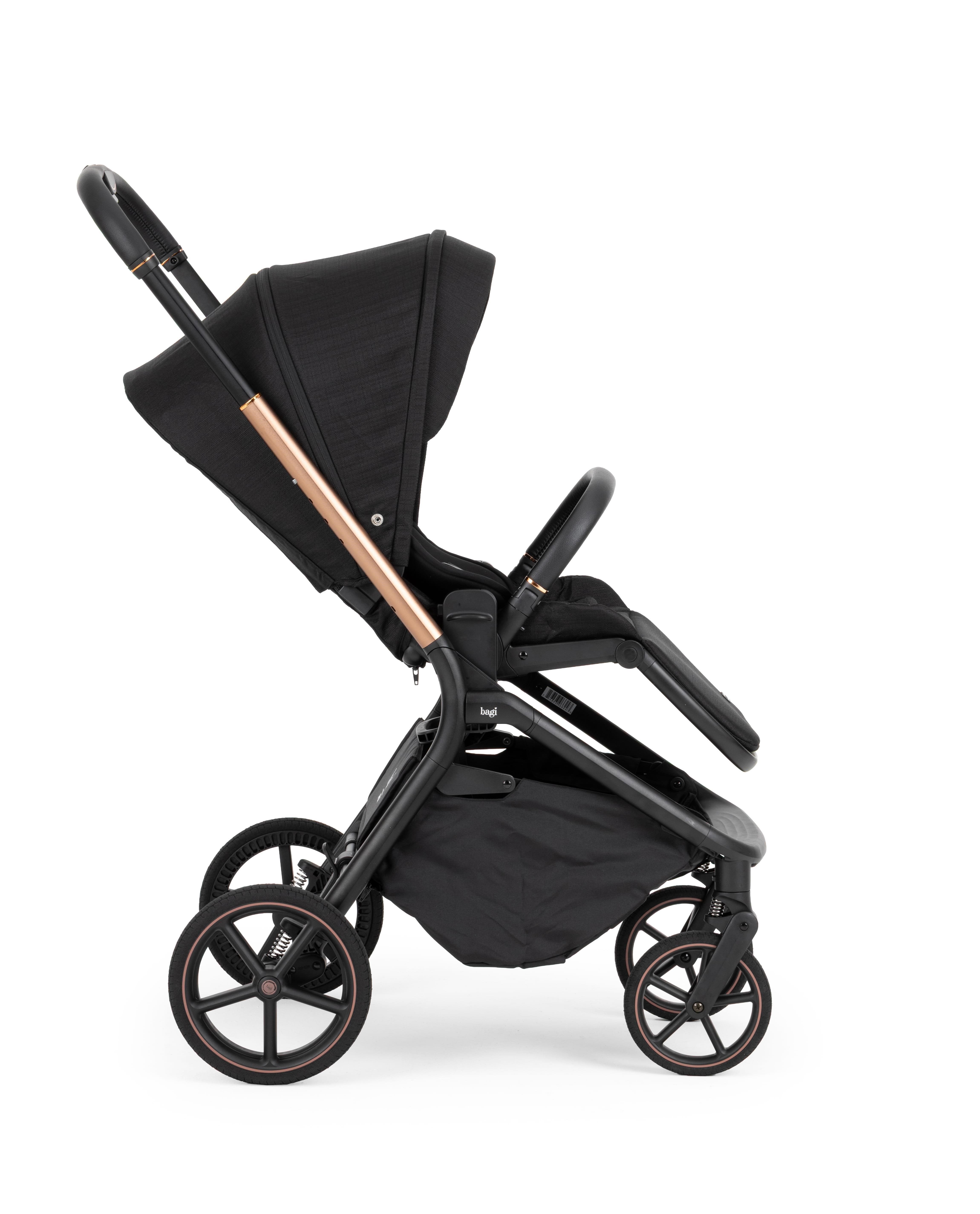 Bagi Xenon Travel Sistem Bebek Arabası Black Gold