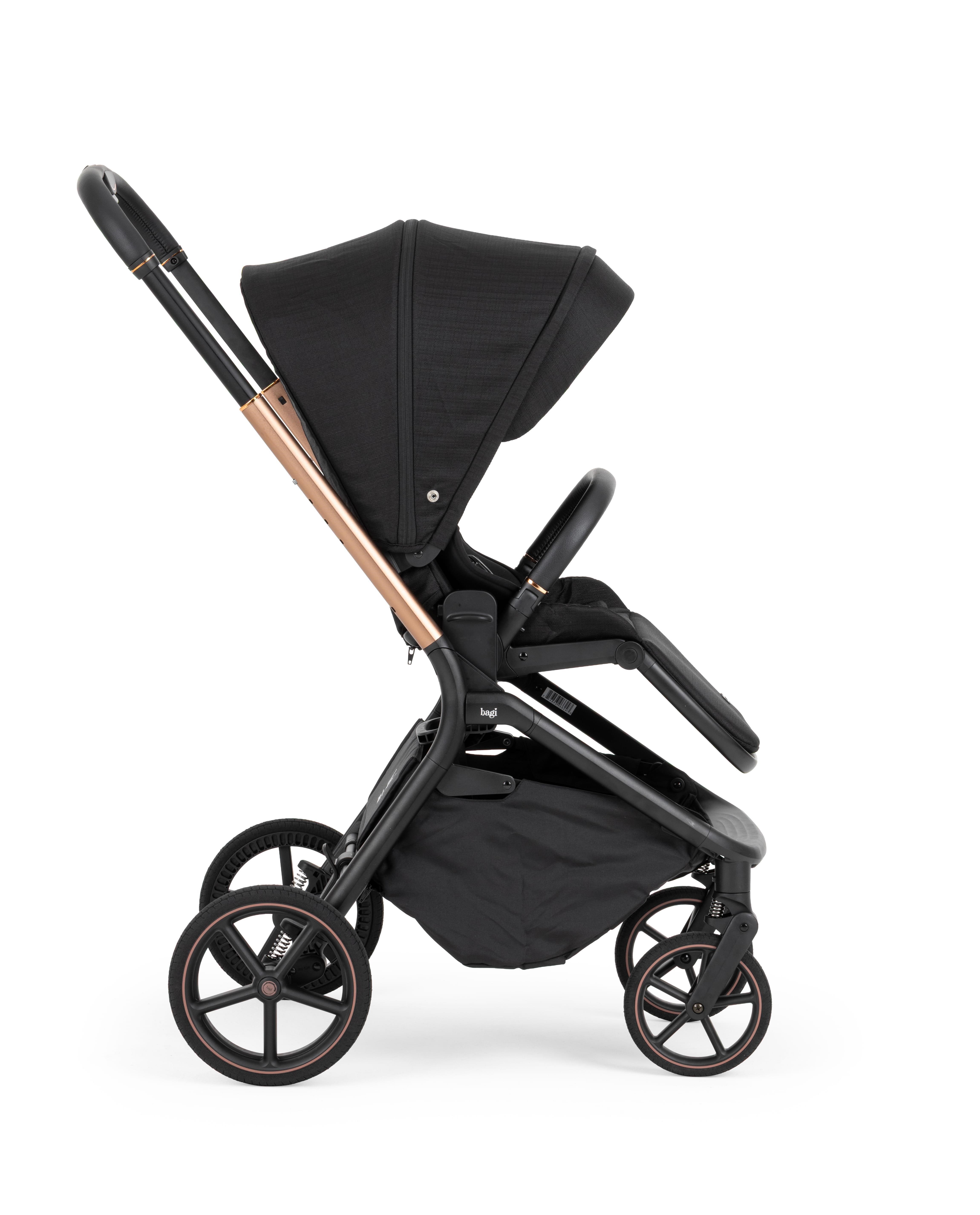 Bagi Xenon Travel Sistem Bebek Arabası Black Gold