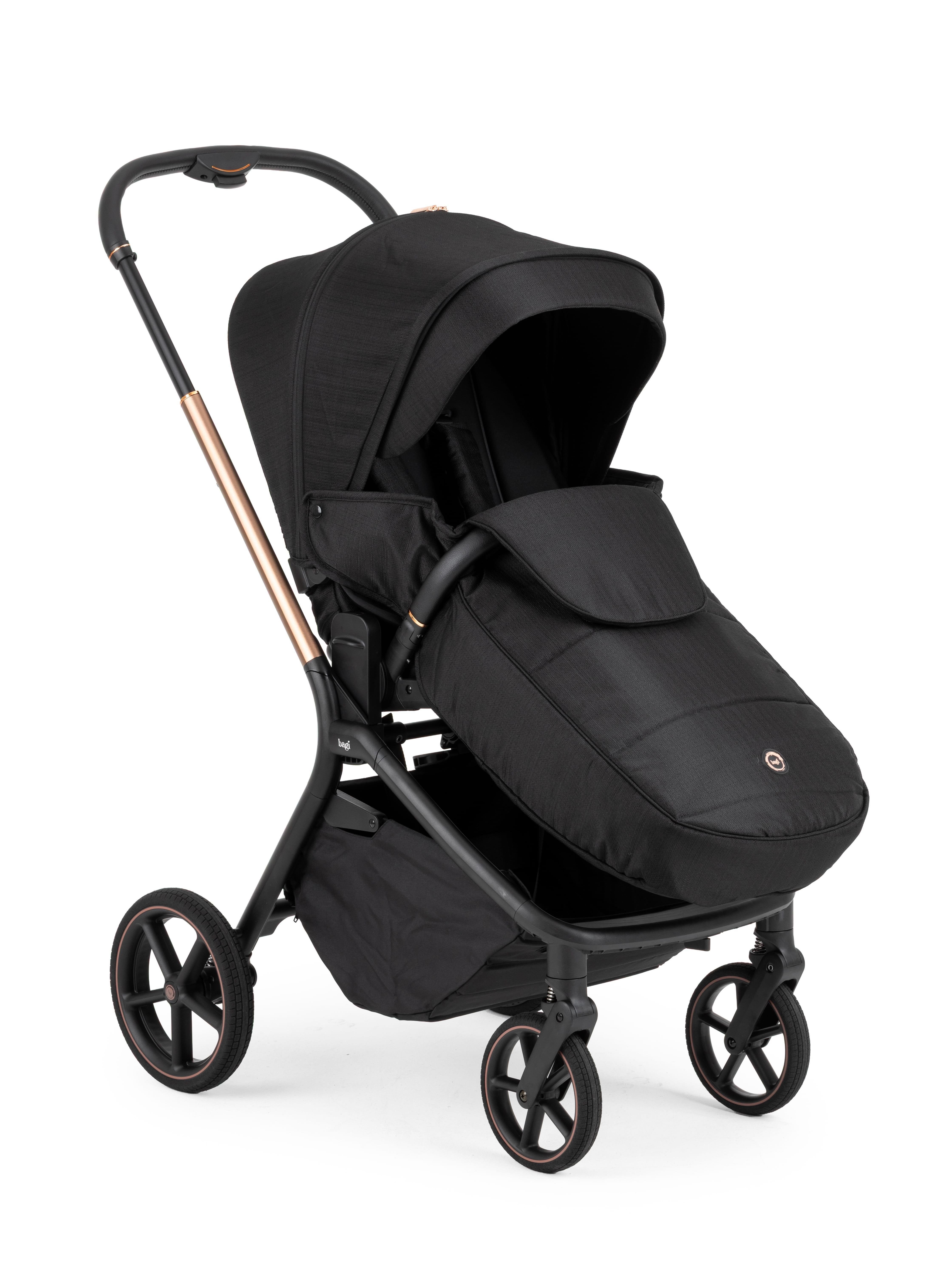 Bagi Xenon Travel Sistem Bebek Arabası Black Gold