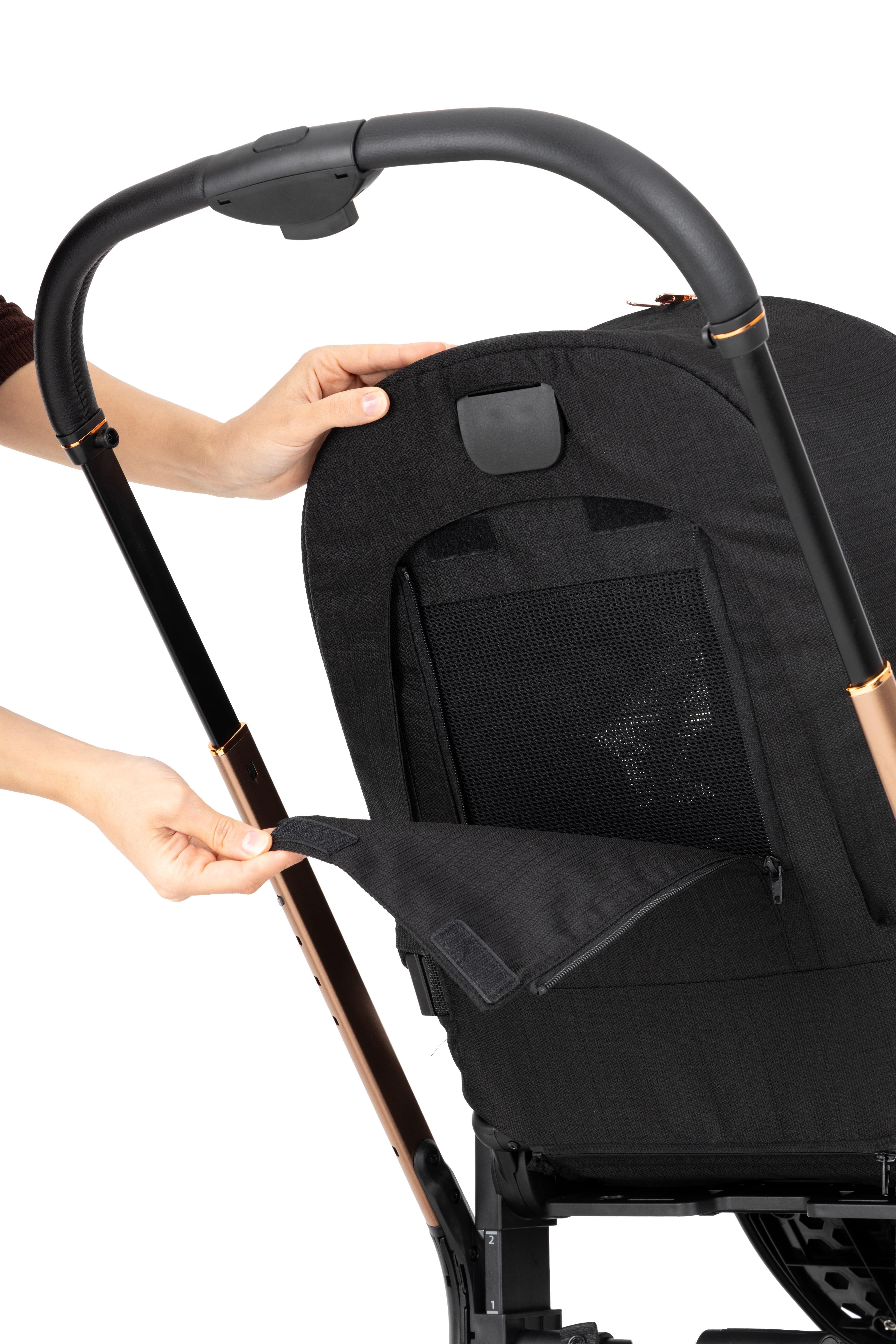 Bagi Xenon Travel Sistem Bebek Arabası Black Gold