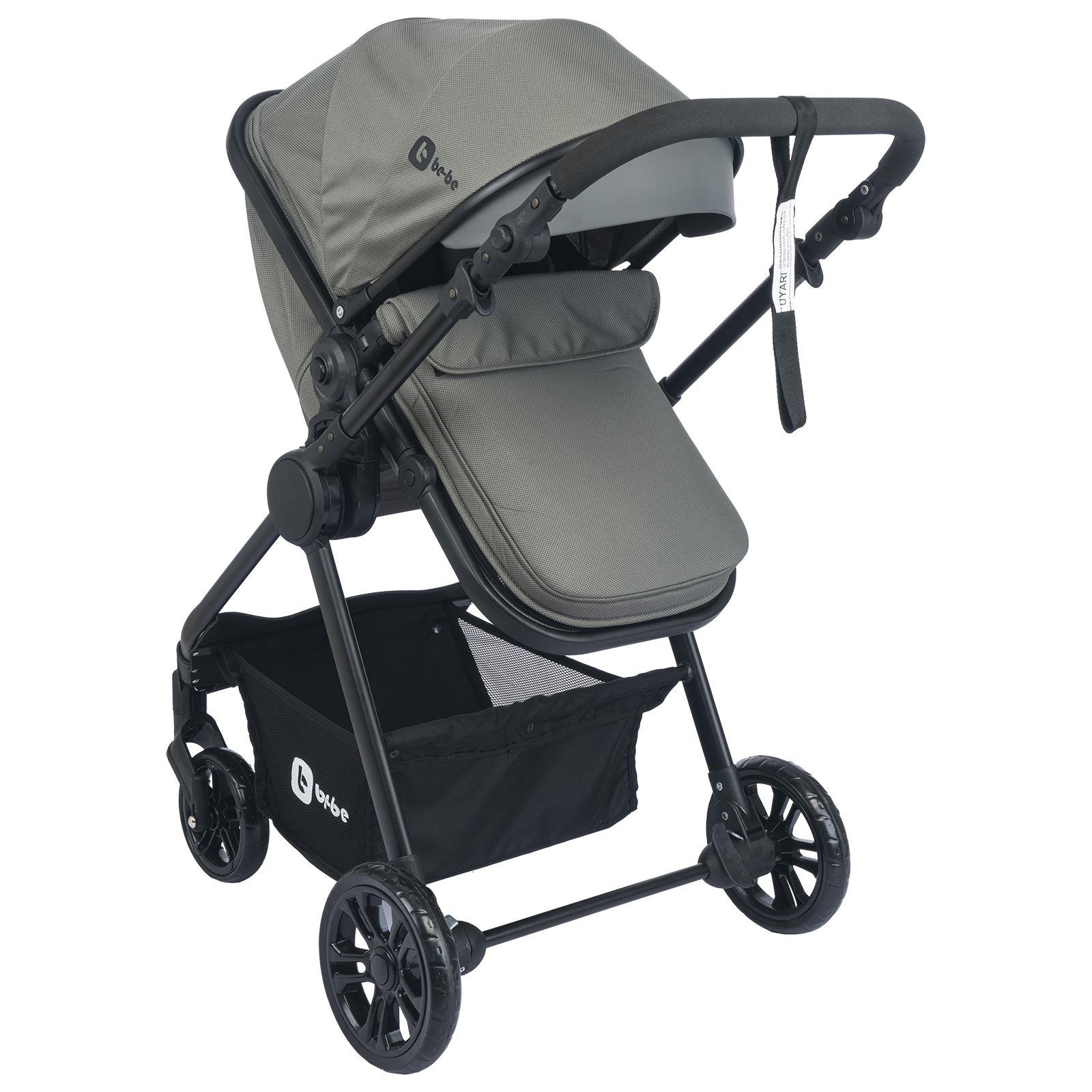 Be-be Elegant Siyah Travel Sistem  BB 371 Gri