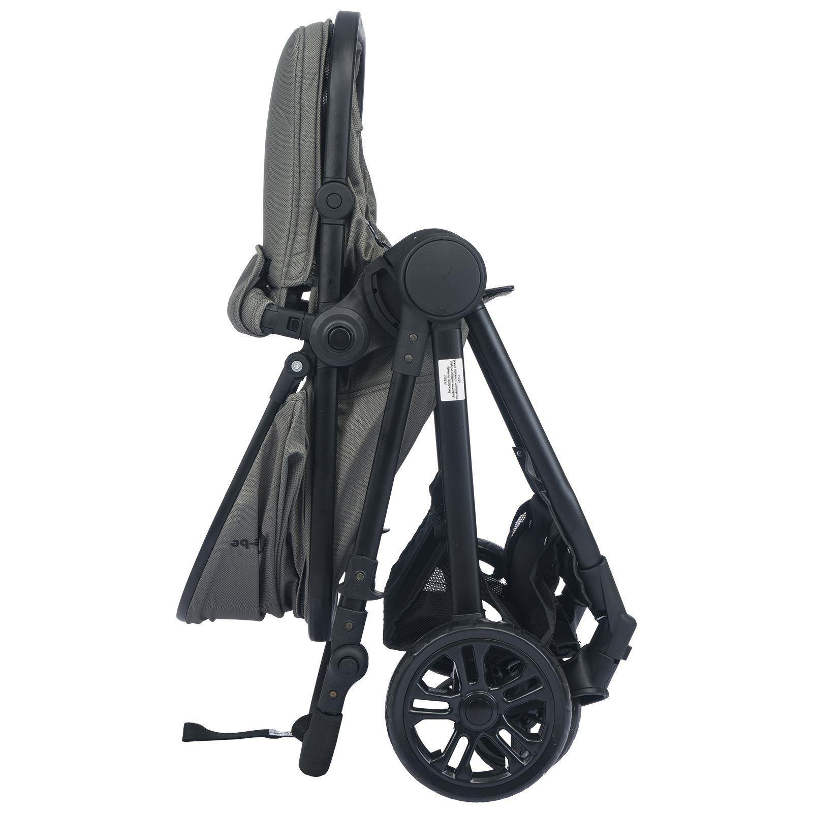 Be-be Elegant Siyah Travel Sistem  BB 371 Gri