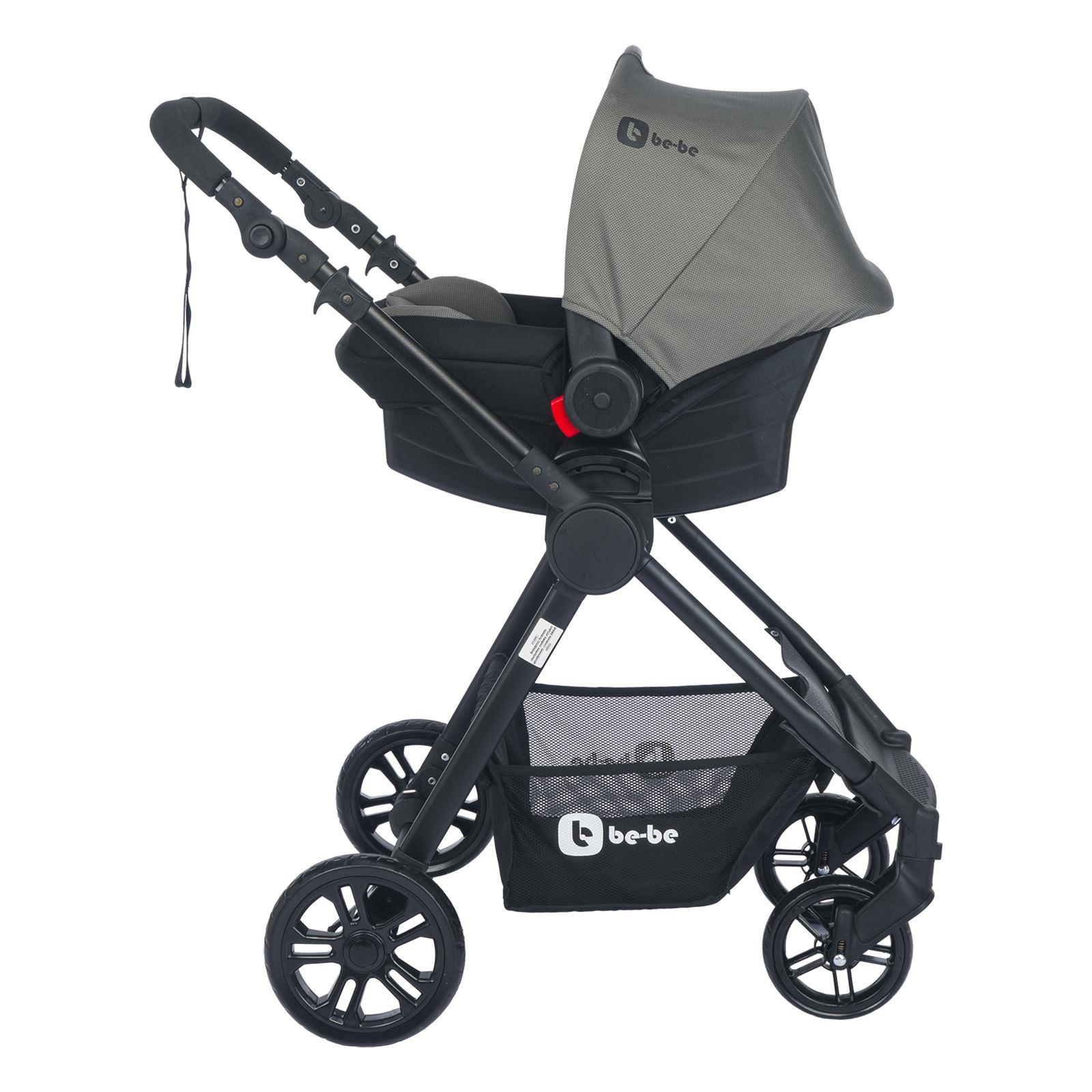 Be-be Elegant Siyah Travel Sistem  BB 371 Gri