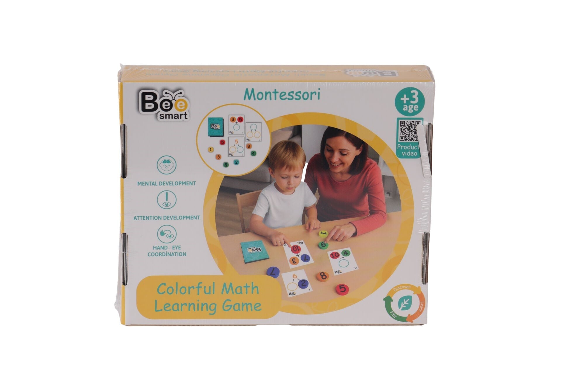 Bee Smart Renkli Matematik Öğrenme Oyunu Bs5889
