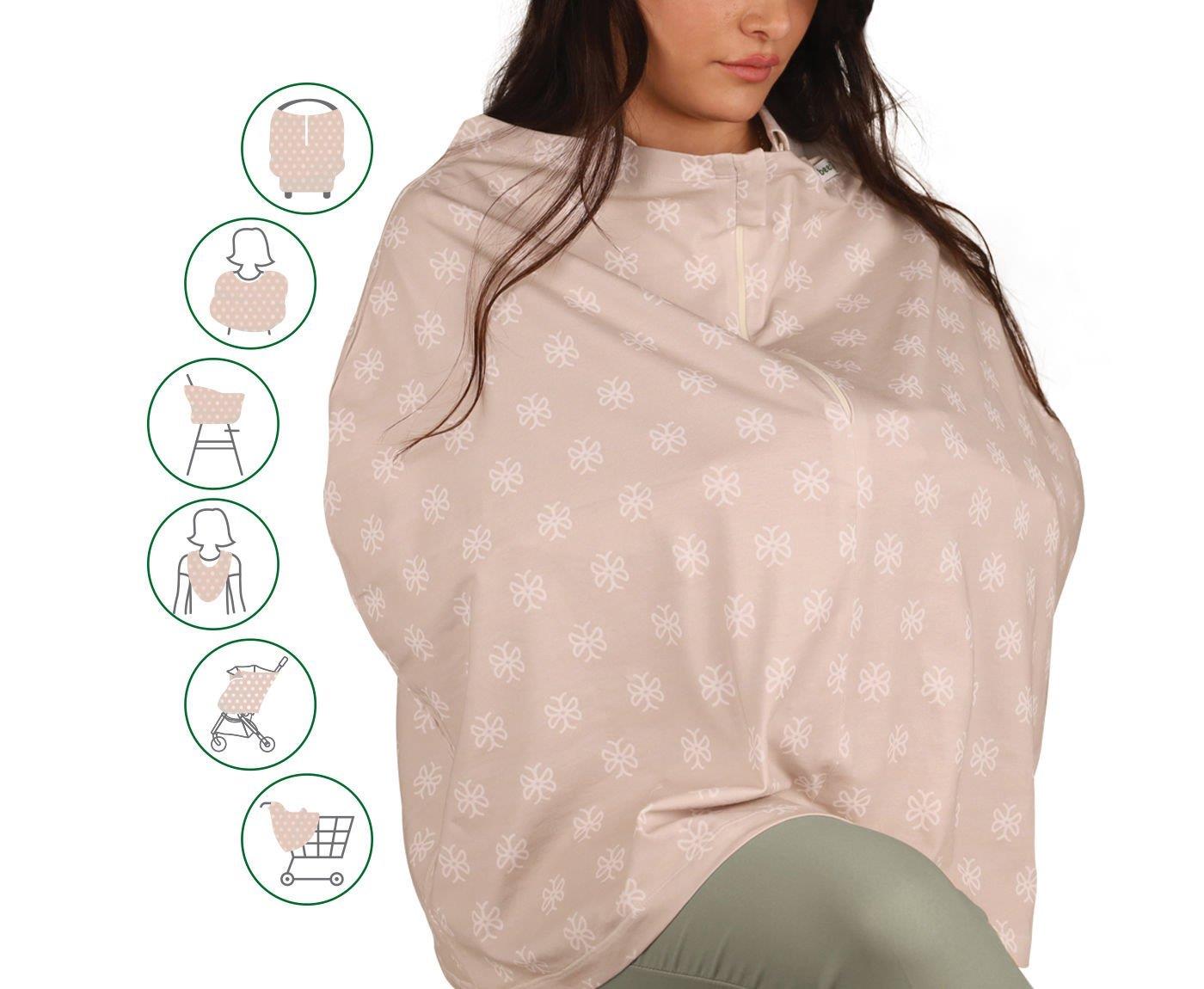 Been Car Seat & Nursıng Cover/ana Kucağı Ve Emzirme Örtüsü Beıge