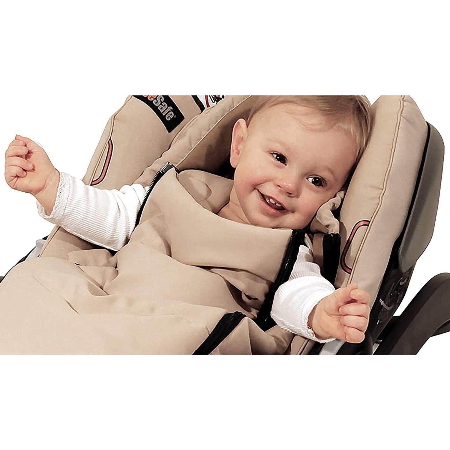 Besafe Izi Go Footmuff Kışlık Oto Koltuğu Kılıfı Moonrock Beige