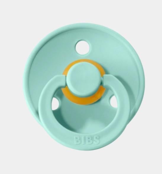 Bibs Colour Bebek Doğal Kauçuk Emzik 0-6 Ay Mint Mavi