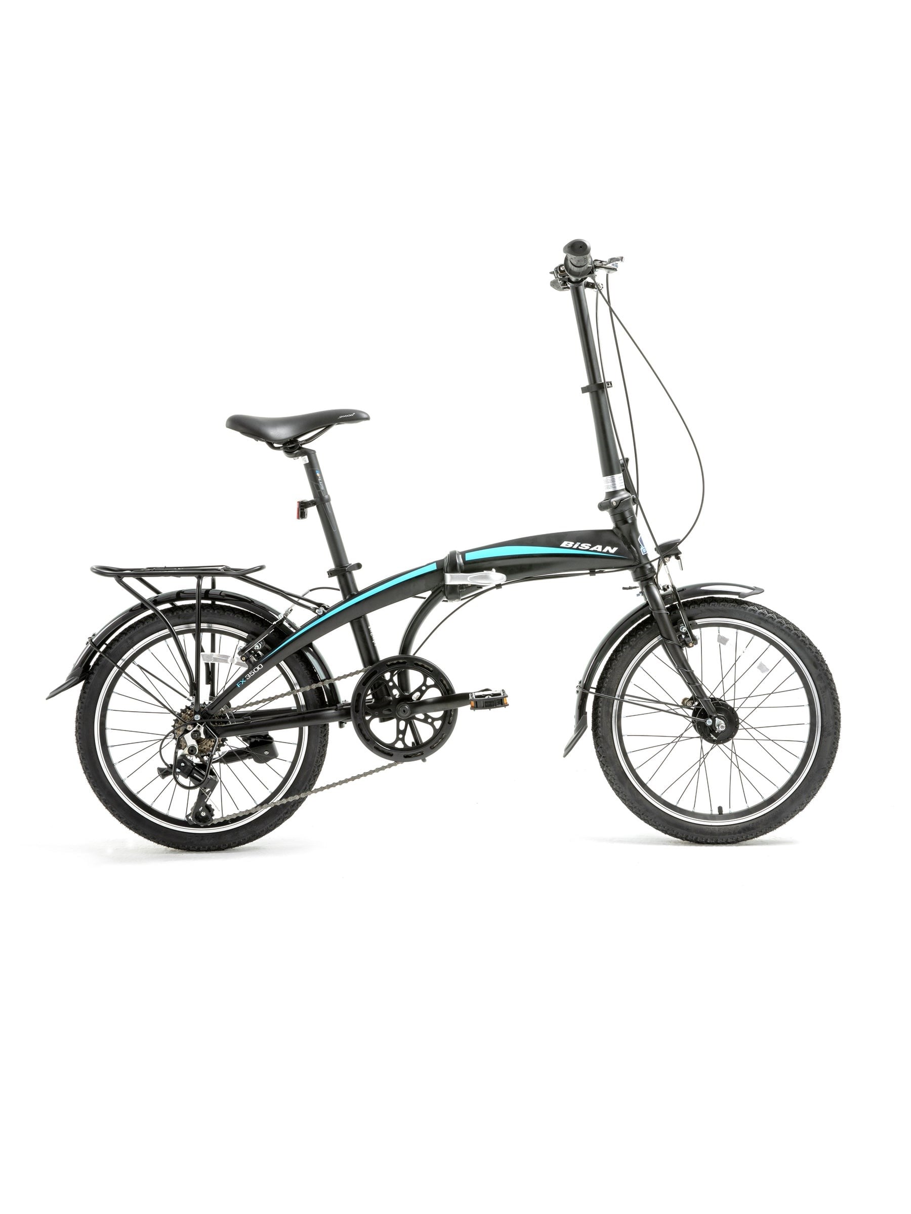 Bisan FX 3500-TRN-23 Ürün Rengi: MAT SİYAH Kadro: 32 CM Vites: 1x7 VİTES Tekerlek: 20