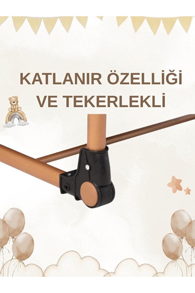 Ciciko C-1160 Gold Plus Anne Yanı Beşik Kahverengi