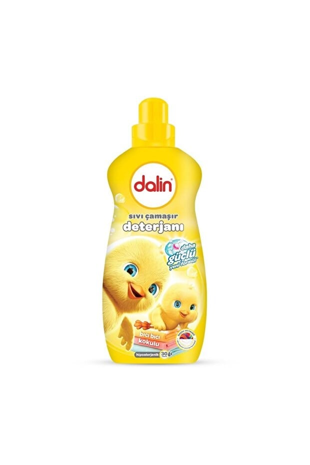Dalin Çamaşır Deterjanı 1.5LT Bıcı Bıcı Kokulu (Hassas ve Hipoalerjenik Formül)