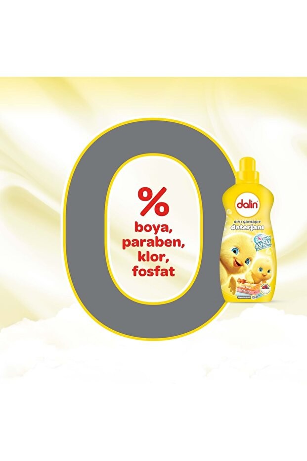 Dalin Çamaşır Deterjanı 1.5LT Bıcı Bıcı Kokulu (Hassas ve Hipoalerjenik Formül)