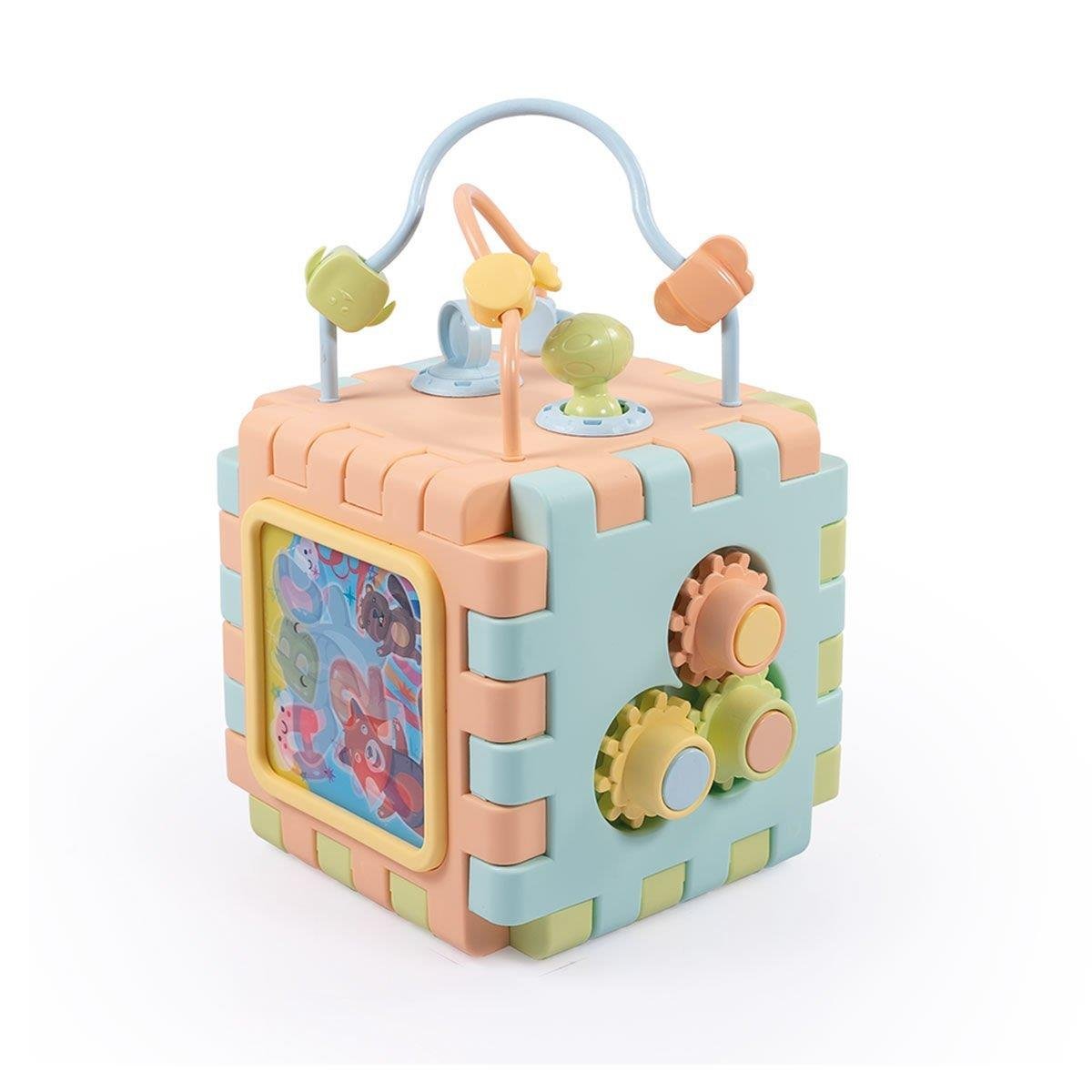 Dolu 2 In 1 Eğitici Küp Ve Puzzle