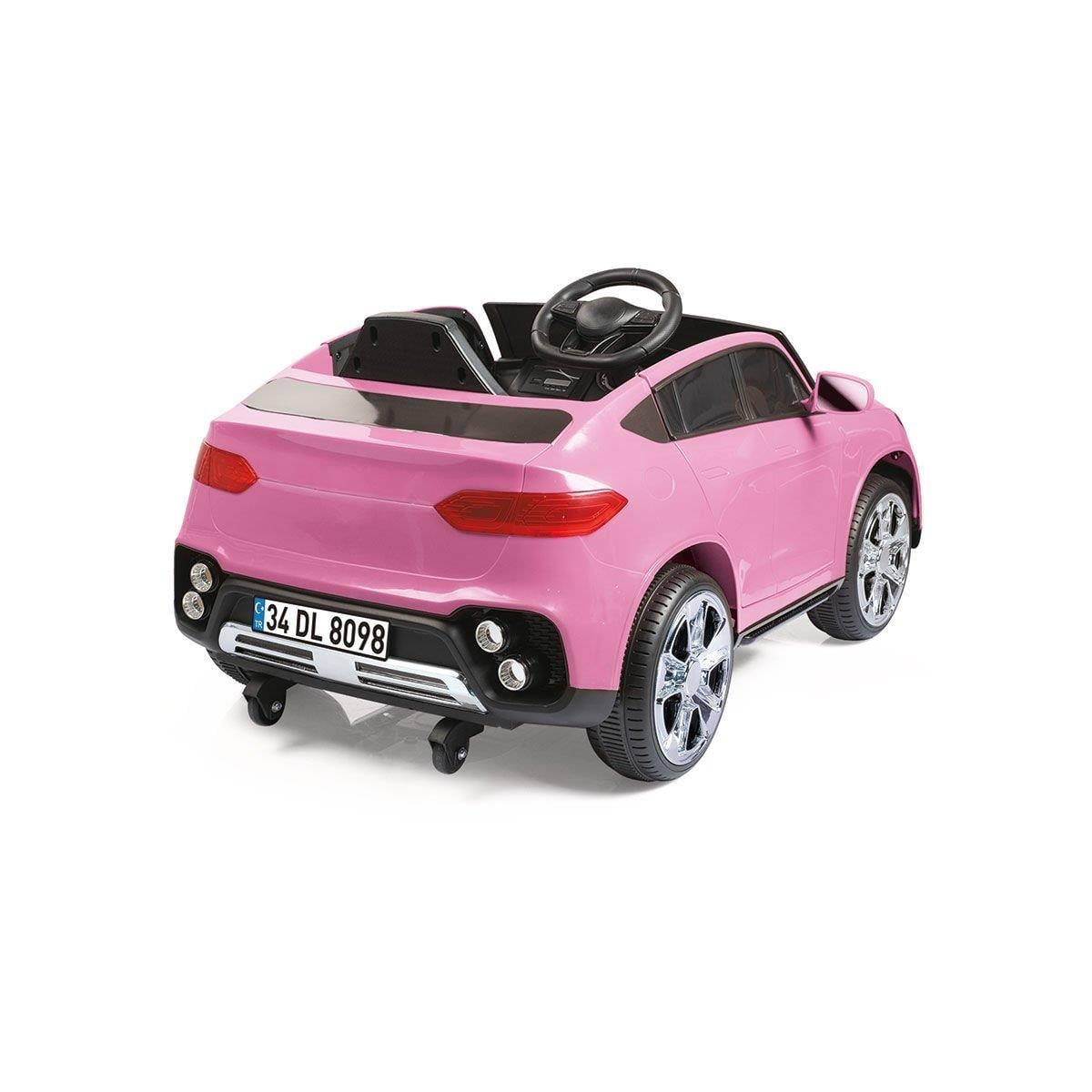 Dolu Grand Suv 12V Akülü Araba Dolu Oyuncak Pembe