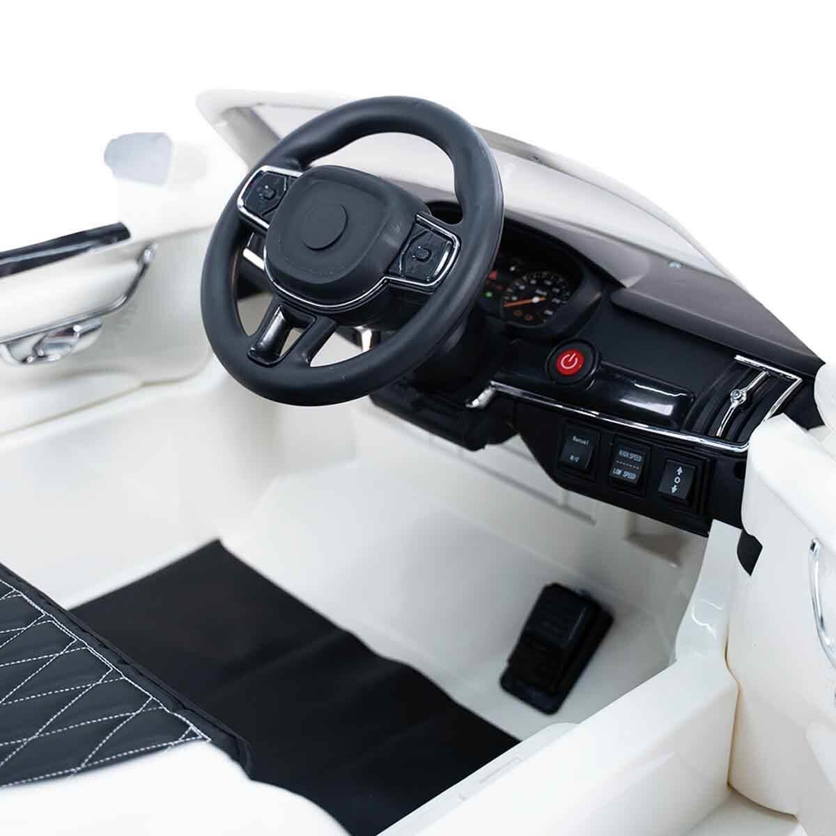 Dolu Grandex 12v Kumandali Akülü Araba Beyaz