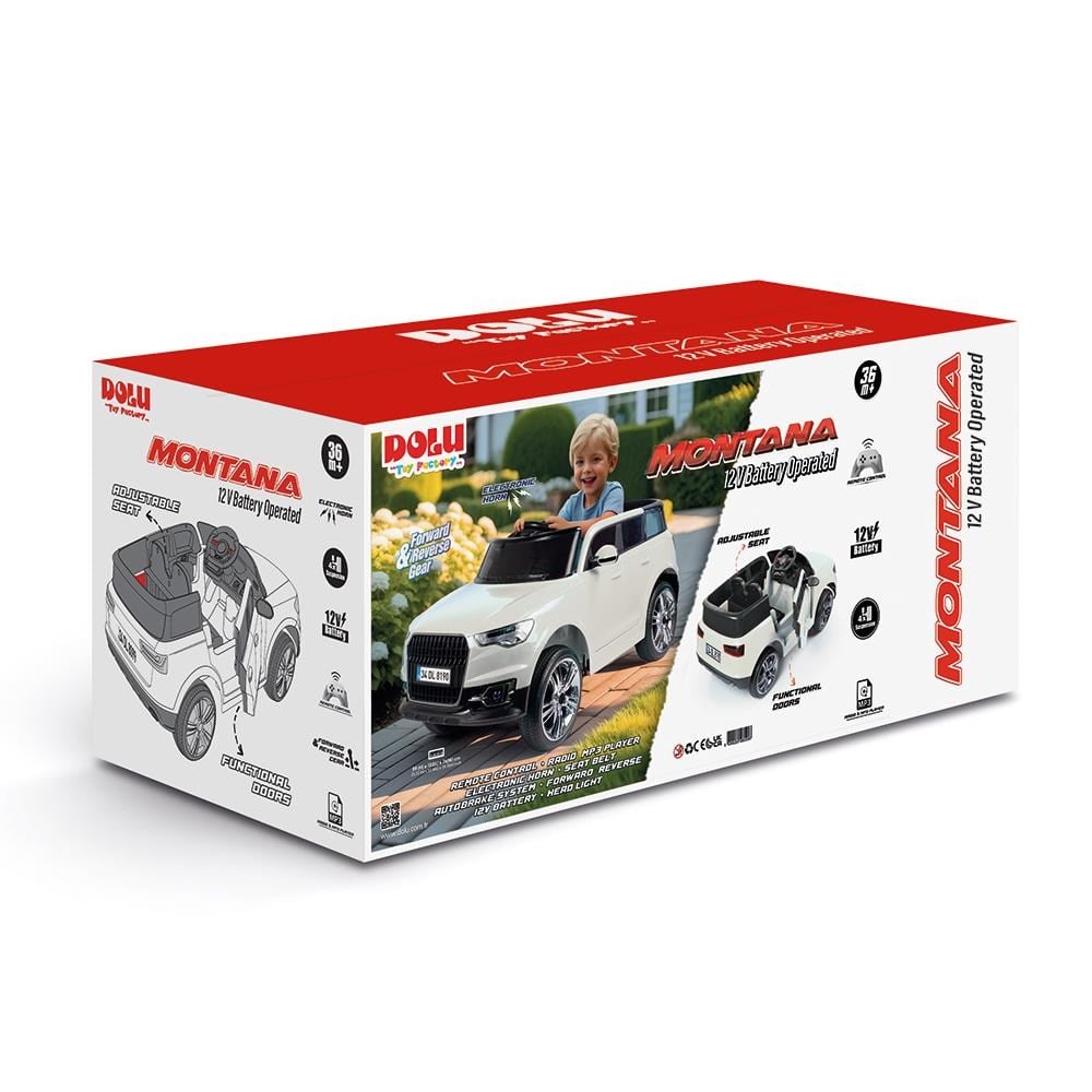 Dolu Montana Beyaz 12v Kumandalı 8190