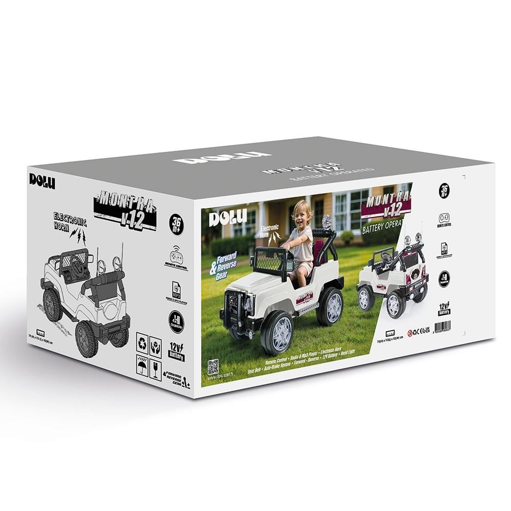 Dolu Montra 12v Beyaz 8088