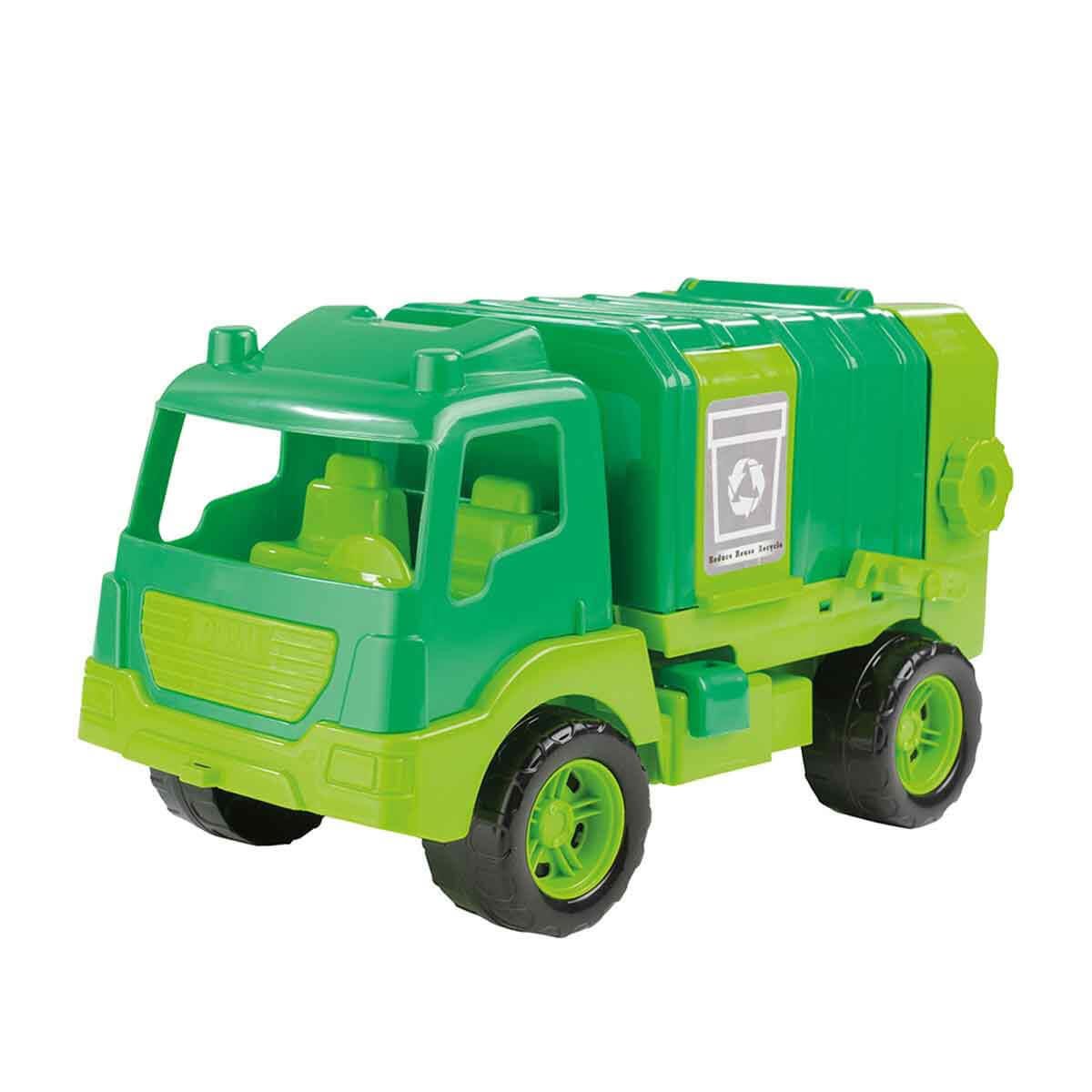 Dolu Oyuncak Çöp Kamyonu Pencereli Kutuda 43 Cm