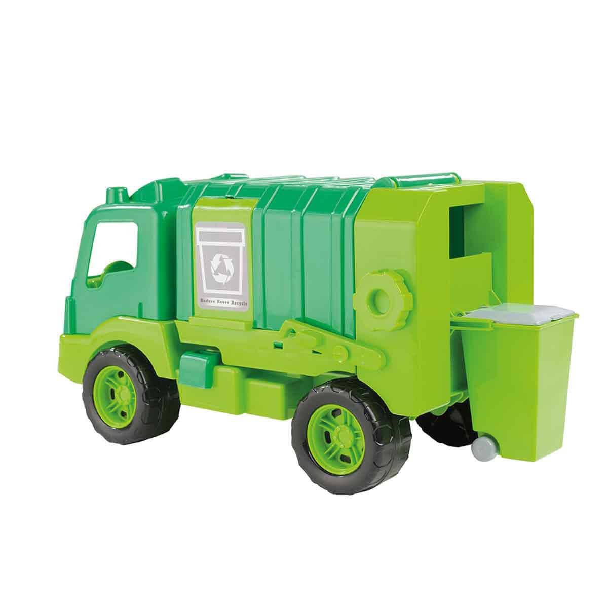Dolu Oyuncak Çöp Kamyonu Pencereli Kutuda 43 Cm