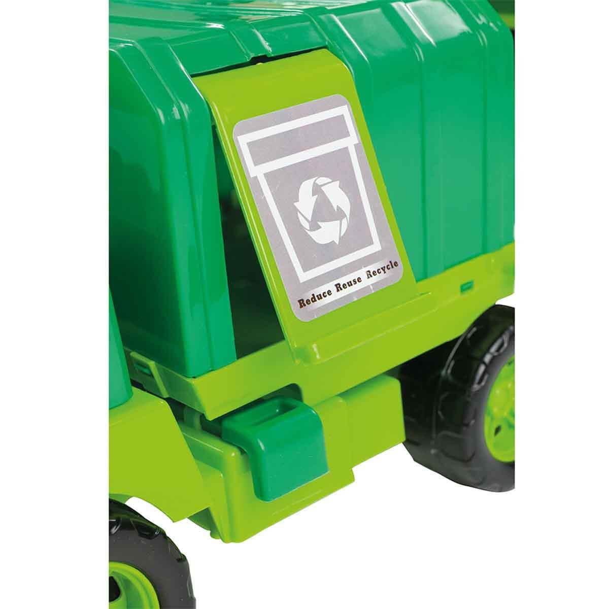 Dolu Oyuncak Çöp Kamyonu Pencereli Kutuda 43 Cm