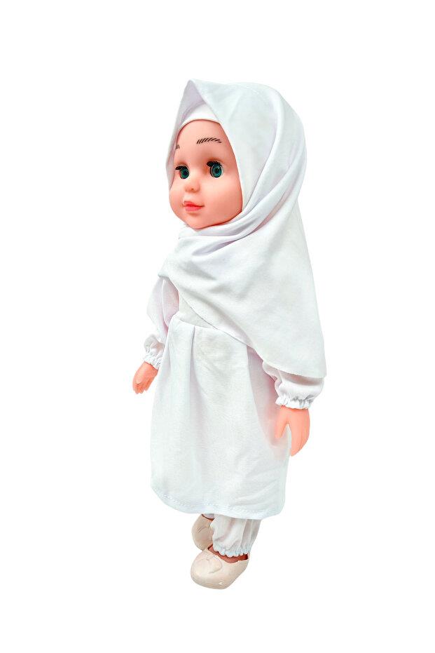 Global Toys Tesettürlü Meryem Bebek – 45 Cm  Yumuşak Kumaşlı Karma Renk