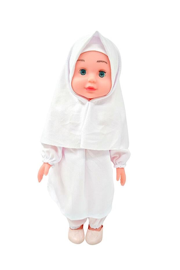 Global Toys Tesettürlü Meryem Bebek – 45 Cm  Yumuşak Kumaşlı Karma Renk