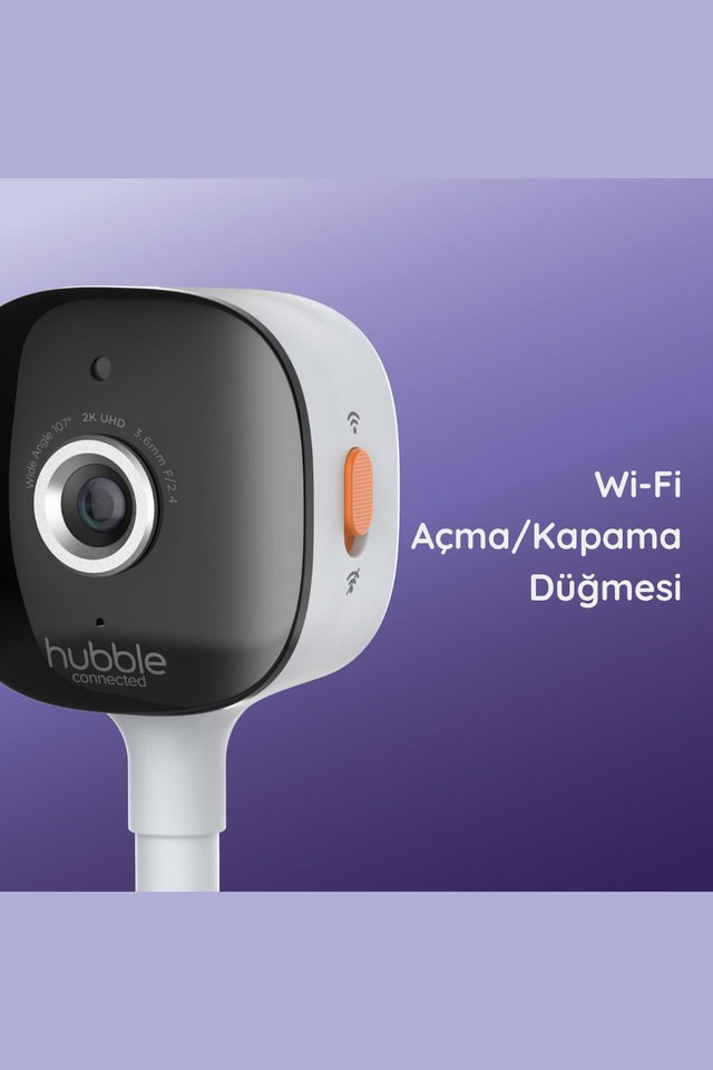 Hubble Gobaby Pro Aı Wifi Connect 5'' Dijital Ekranlı Bebek Kamerası