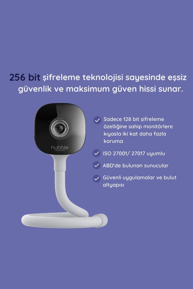 Hubble Gobaby Pro Aı Wifi Connect 5'' Dijital Ekranlı Bebek Kamerası