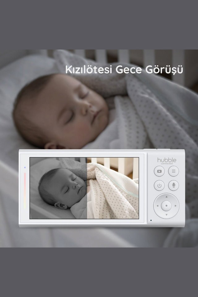 Hubble Gobaby Pro Aı Wifi Connect 5'' Dijital Ekranlı Bebek Kamerası