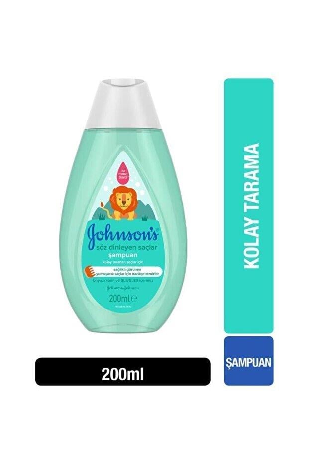 Johnson's Söz Dinleyen Saçlar Bebek Şampuanı 200ml