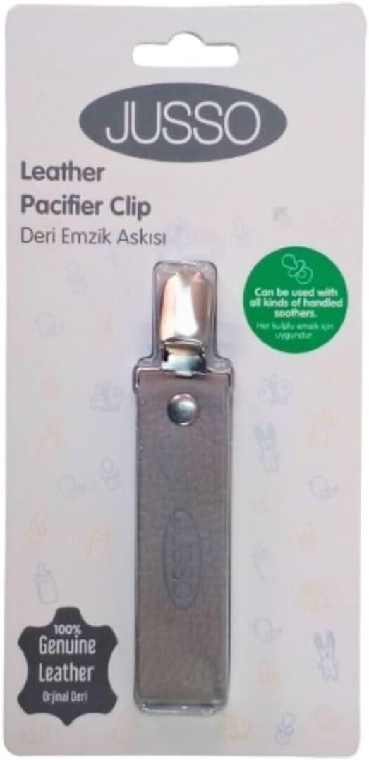 Jusso Deri Korumalı Metal Klipsli Emzik Askısı Karma Renk