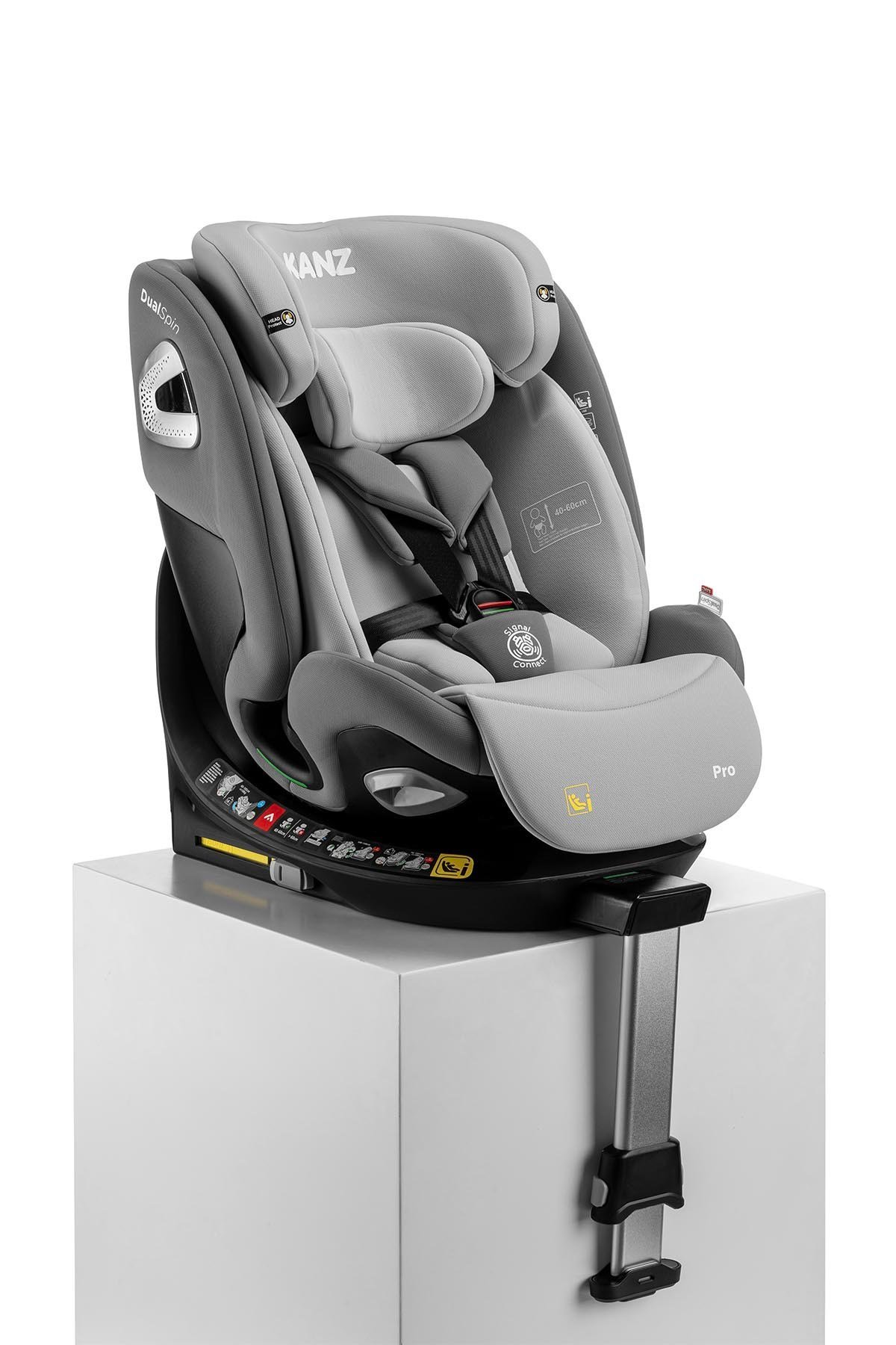 Kanz Dualspınpro Oto Koltuğu-Grey