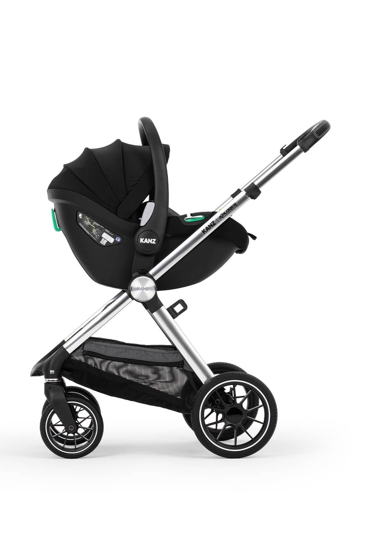 Kanz Explorer Travel Sistem Bebek Arabası Grey