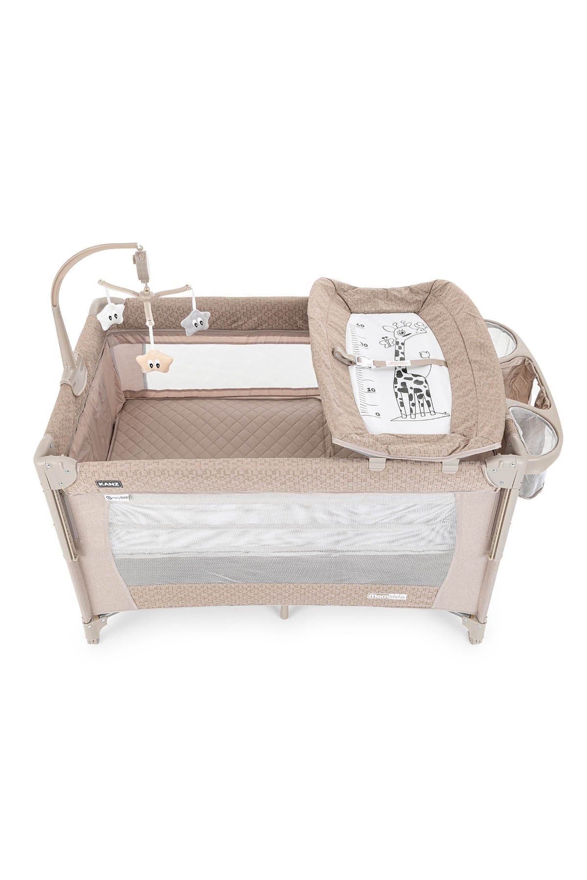 Kanz Momside Oyun Parkı ve Park Yatağı - Bej 70*110