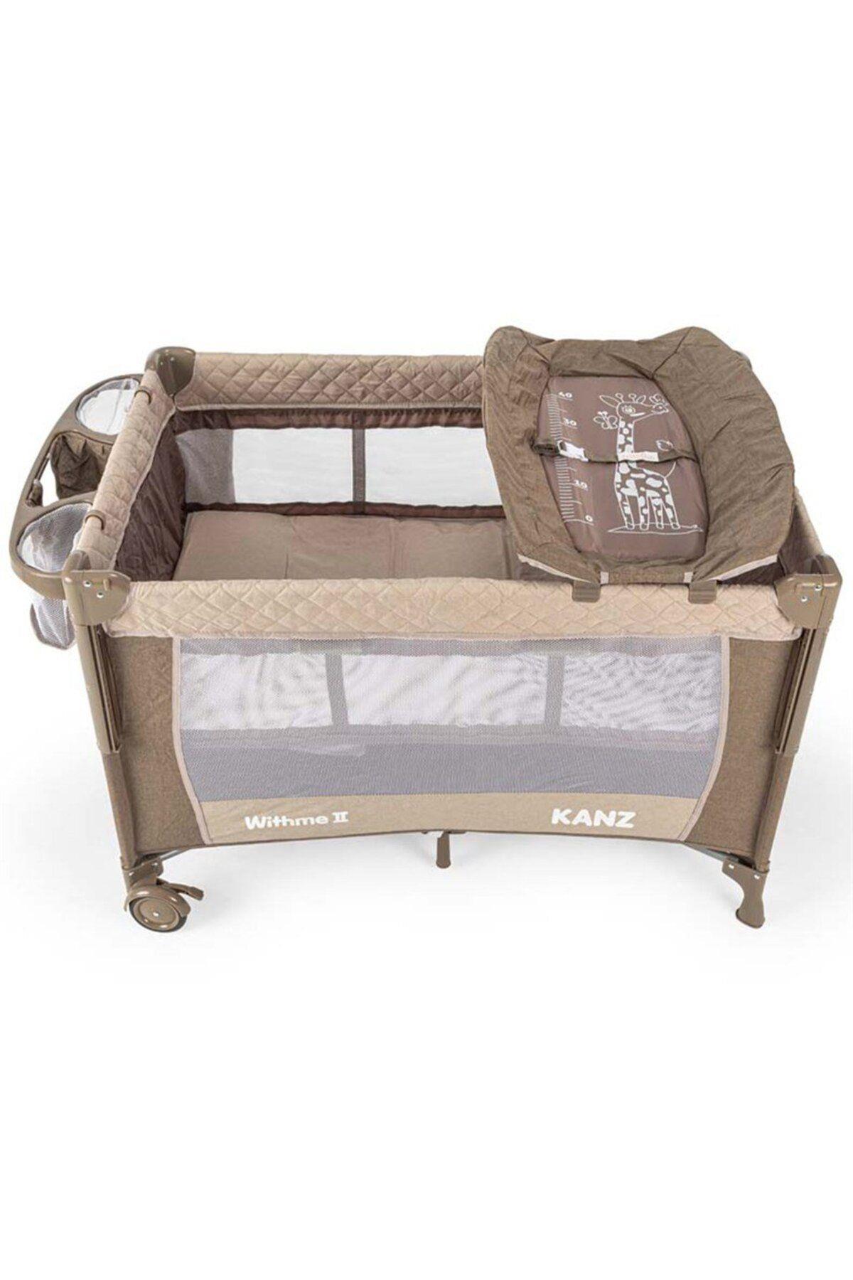 Kanz Withme Iı Ara Katlı Anne Yanı Park Yatak 70x110 Kahve
