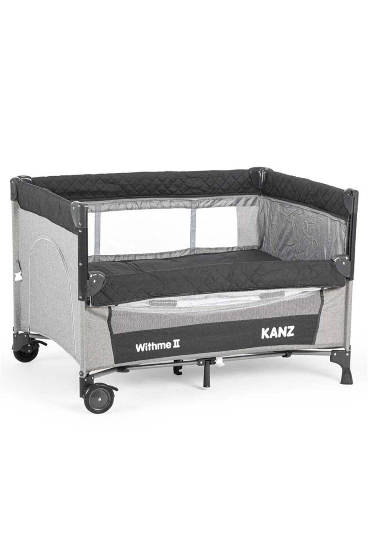 Kanz Withme Iı Ara Katlı Anne Yanı Park Yatak 70x110 Siyah