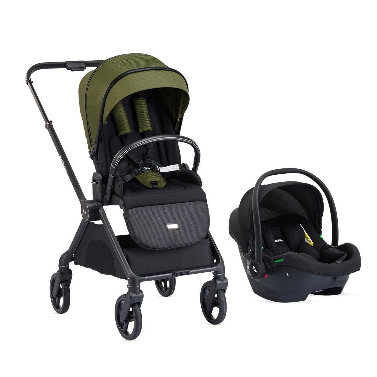 Kraft Alexa Travel Sistem Bebek Arabası -Green