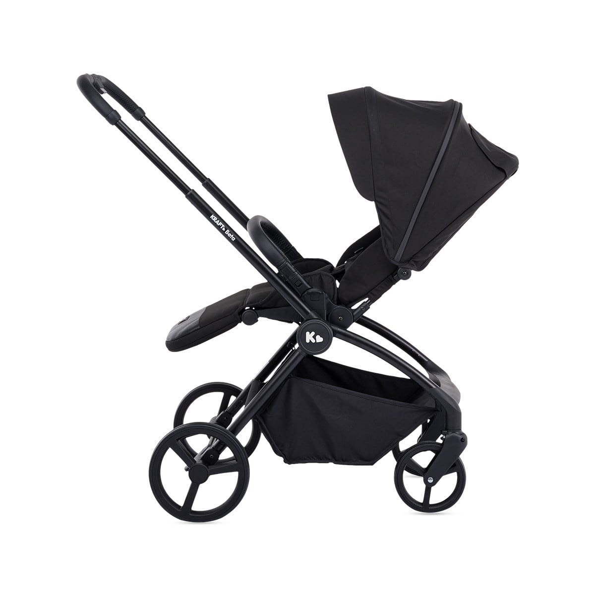 Kraft Baby Beta Travel Sistem Bebek Arabası Gri