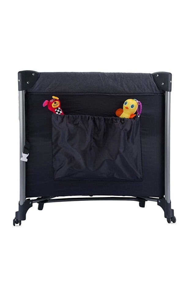 Kraft Baby Easy Fold PLUS Anne Yanı Oyun Parkı 70x110 cm Açık Grey