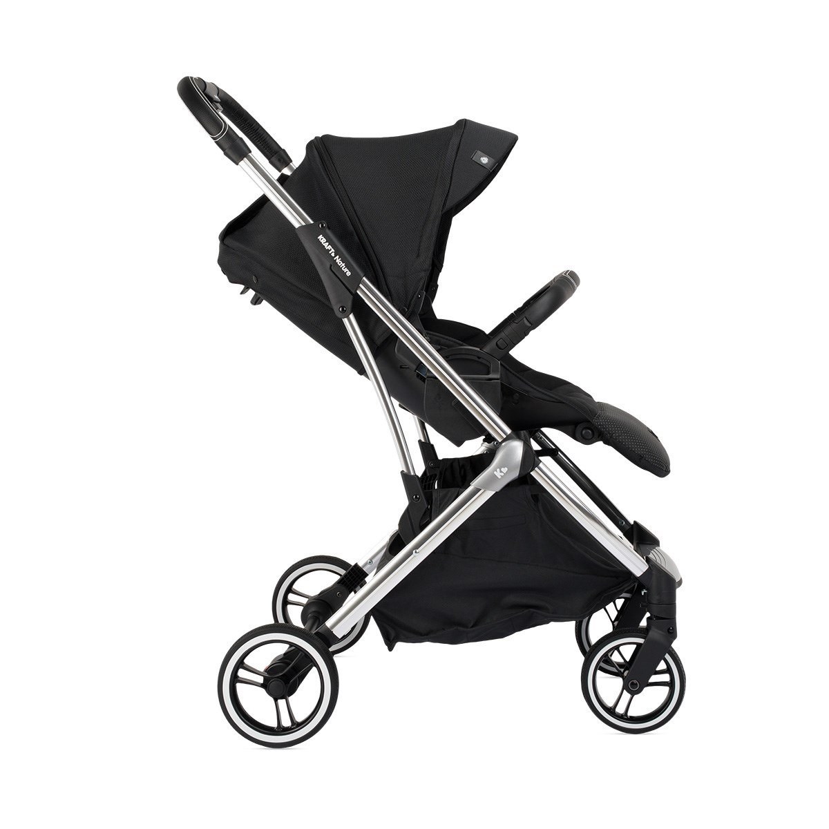 Kraft Baby Nature Travel Sistem Bebek Arabası Siyah