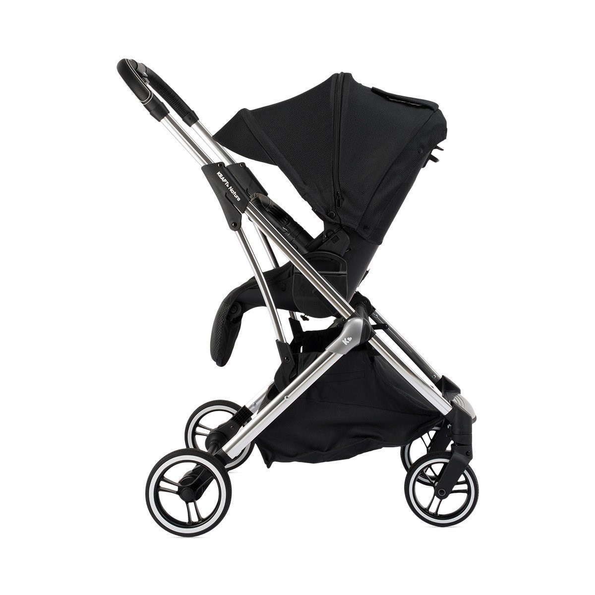 Kraft Baby Nature Travel Sistem Bebek Arabası Siyah